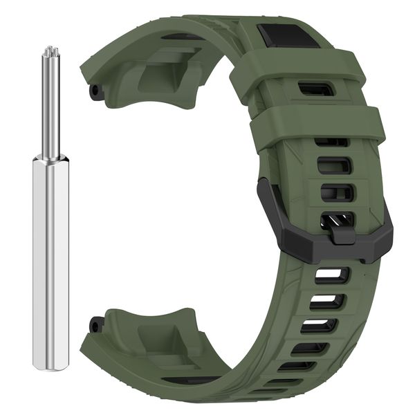 Two Tone Silicone Strap Compatible with Amazefit T-Rex 3