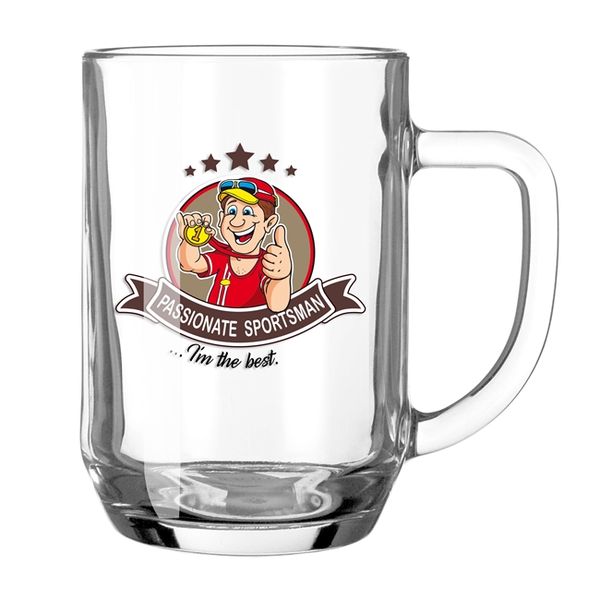 Hobby Beer Glass 500ml - Passionate Sportsman