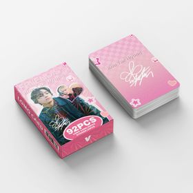 ◎ KOZ PHOTO CARD 1 pack Kpop V mini Photo album photocards sticker set 94326 | Shop