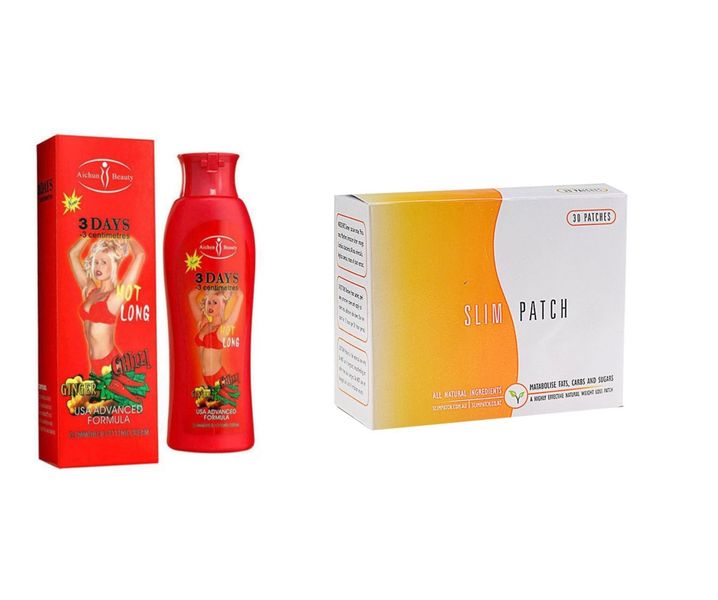 Aichun Beauty Ginger Slimming Cream Hot Long &amp; 30 Slimming Patches
