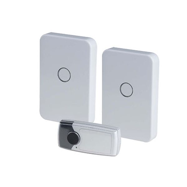 ACDC - Wireless Door Chime 80m 1 Button And 2 Chimes