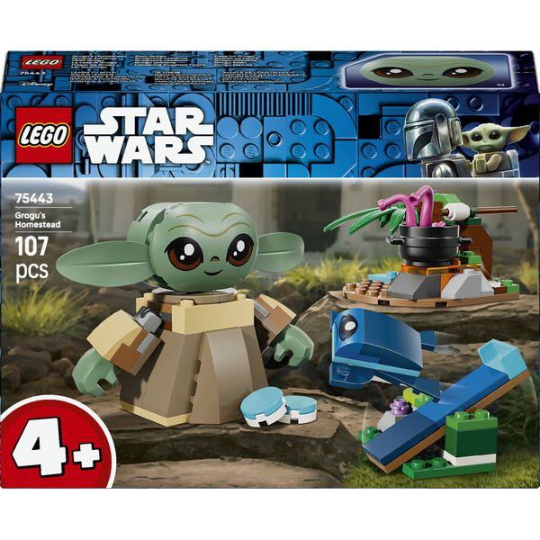 LEGO® Star Wars™ Grogu’s Homestead Toy Building Set 75443