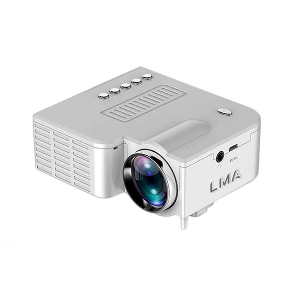 LMA- Portable Mini LED Entertainment Projector - White