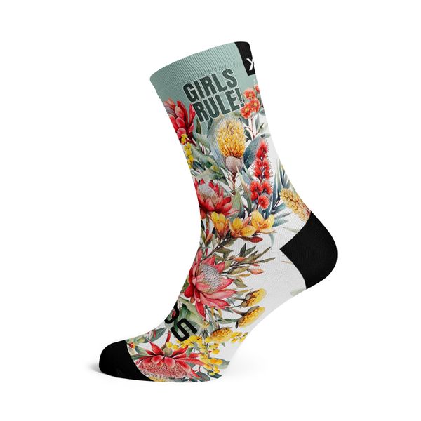 Sox Footwear Girls Rule Limited Edition Crew Socks