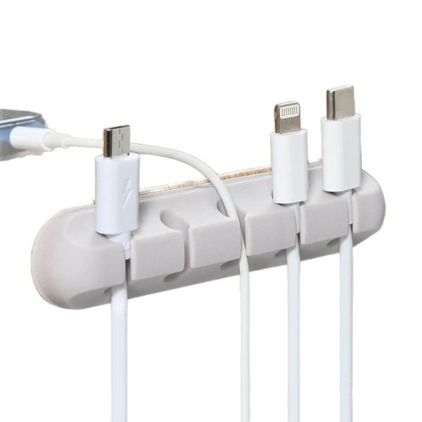 Cable Holder and Organizer for Desktop or Wall