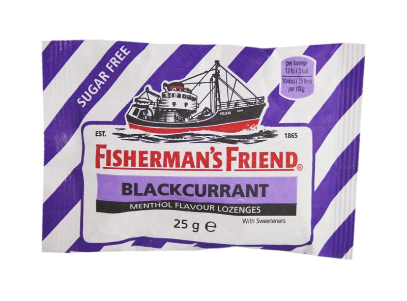 Fisherman's Friend Sugar-Free - Blackcurrant 24 x 25g