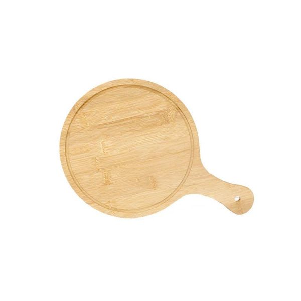 Pizza Board with Handle Natural Wood - 30cm