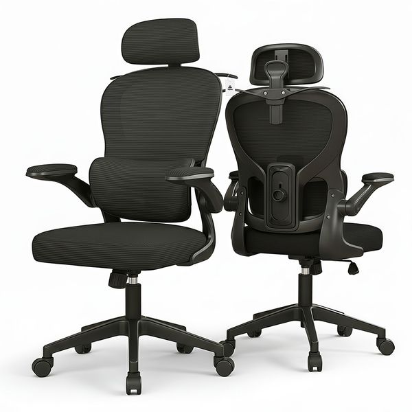 Topika Ergonomic Office Chair Gaming Chair With Adjustable Headrest &amp;Lumbar