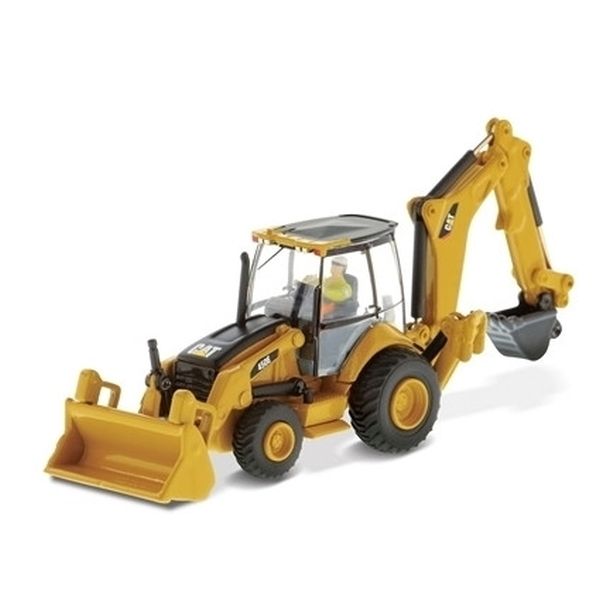 Diecast Masters 1/87 CAT 450E Backhoe Loader Diecast Model