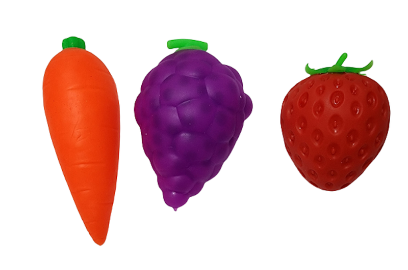 Jelly Ball Groovy Fruits - 3-Pack