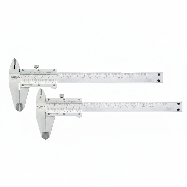 Force Stainless Steel Vernier Caliper 150 mm - Precision - 2 Pack