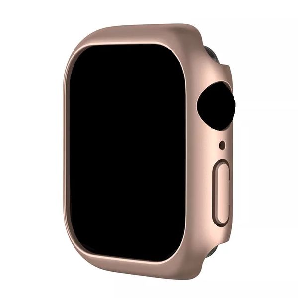 TPU Bumper Cover compatible with Apple Watch 7 41mm Rose Gold