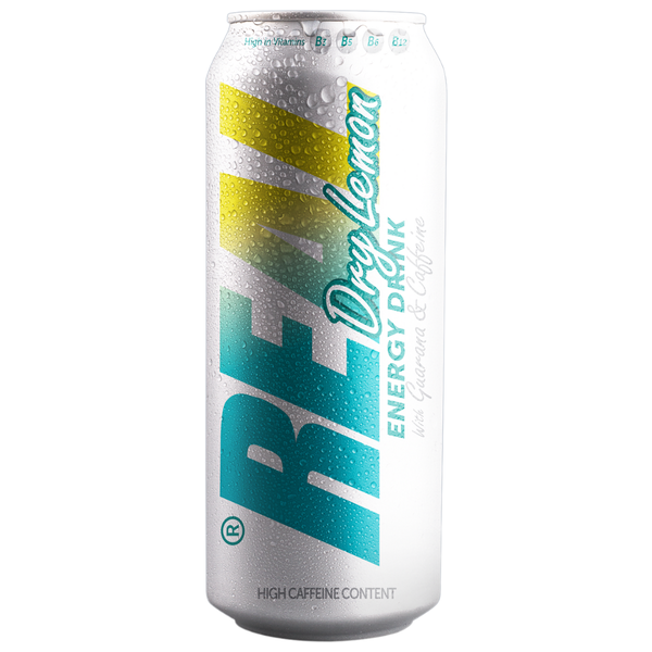 Drink Real Energy Drink - Dry Lemon 24x500ml