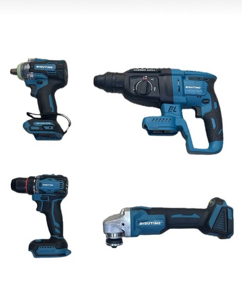 High-power industrial-grade power tool set (4 pieces, 68V)