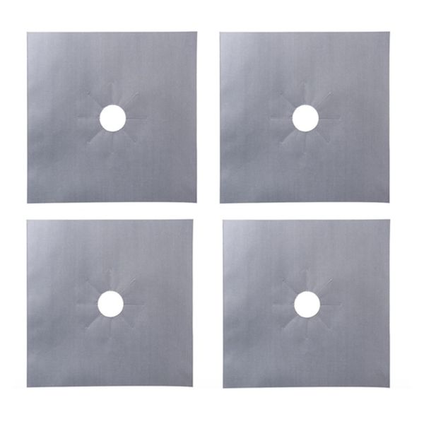 Kitchen Gas Stove Protector Cooker Cover Liner Mat 4 Set