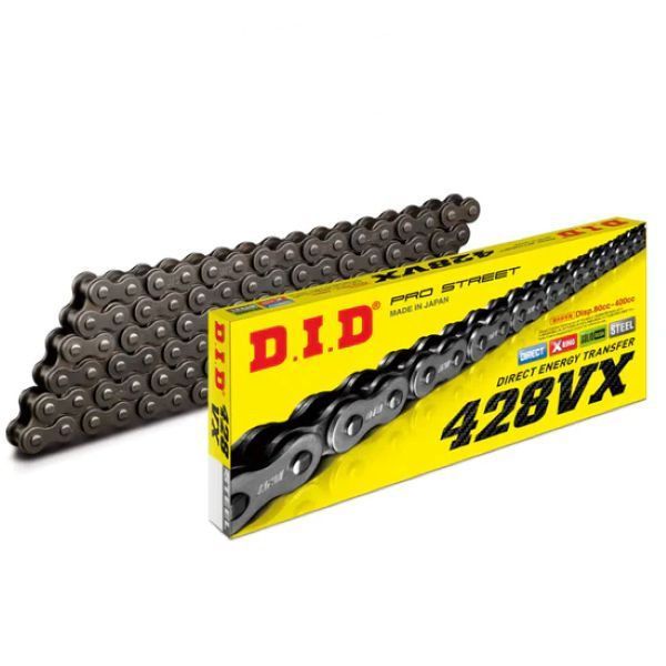 DID Chains 428 VX X-Ring Steel 140 Link Clip Link