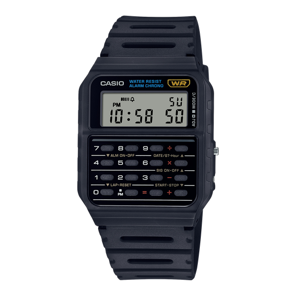 Casio Mens CA53W-1Z Digital Calculator Watch
