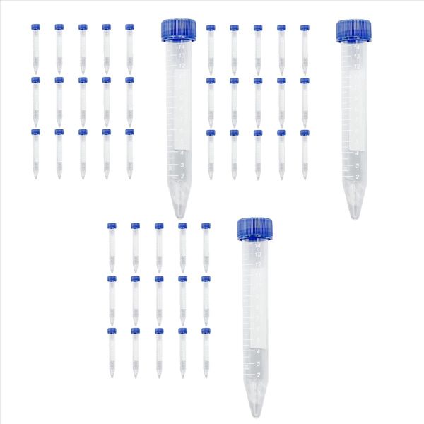 Scientific Conical Centrifuge Tubes 15Ml [50 Pack] Plastic Test Tube