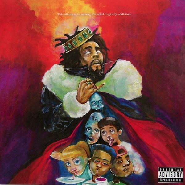 J. Cole - KOD Vinyl LP Album (Gatefold Cover, Tracklist Included)