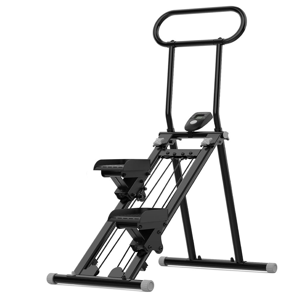 BezosMax Stair Stepper for Home Gym, Folding Vertical Climber Cardio