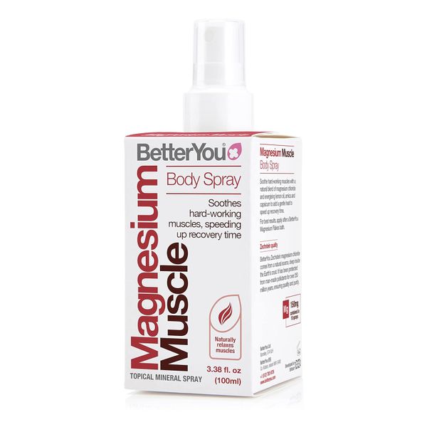 BetterYou Magnesium Muscle Topical Mineral Body Spray 100ml