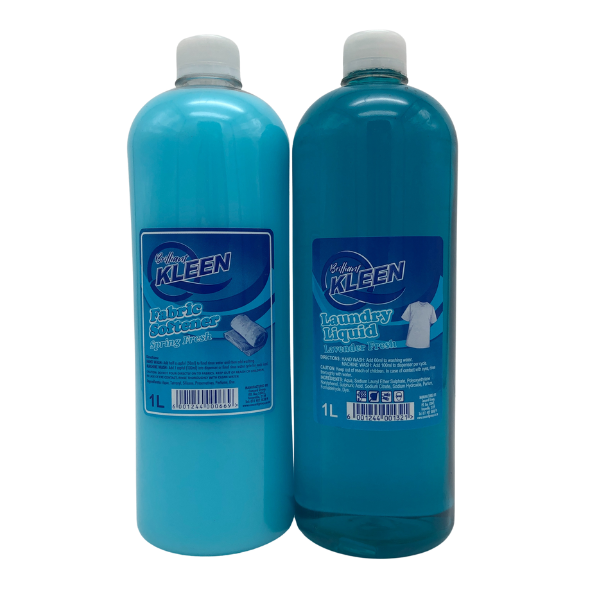 Brilliant Kleen Laundry Detergent &amp; Fabric Softener Combo