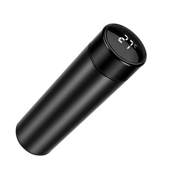 Smart Digital Temperature Display Touch Vacuum Insulated Flasks - 500ml x2