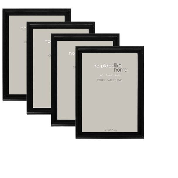 Black A4 Certificate Frames Pack Of 4 Shop Today. Get it Tomorrow