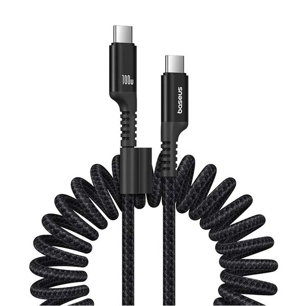 Baseus Fish-Eye Fast Charging Cable Type C to Type C 100W 1m Cluster Black