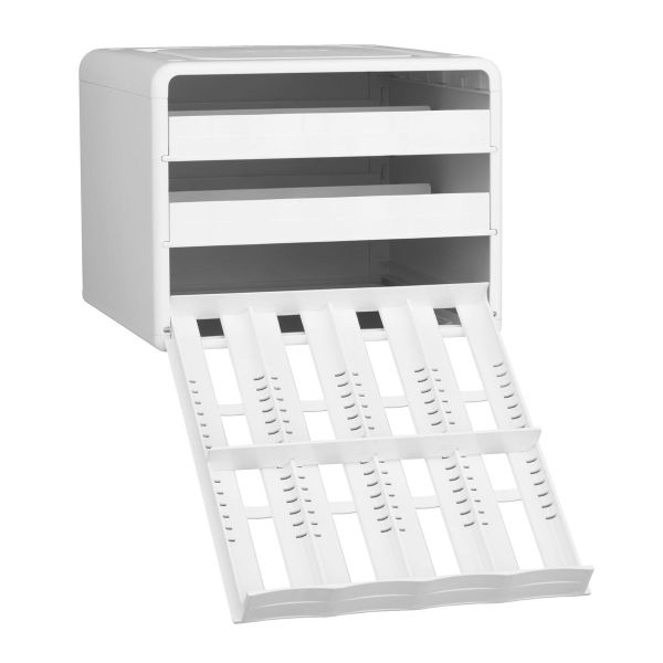 SpiceStack Spice Bottle Organizer - White