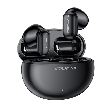 VIPLATINA True Wireless Earbuds, HiFi Sound, 5H Playback|25H Charging Case Image