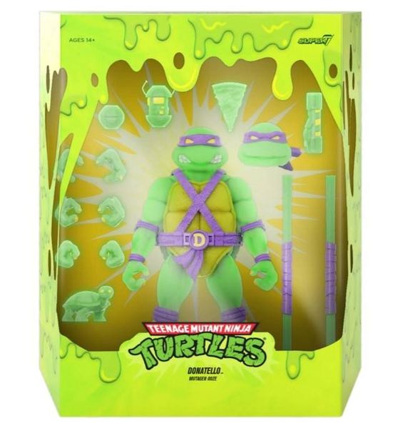TMNT Ultimates Donatello Mutagen Ooze Glow Figure