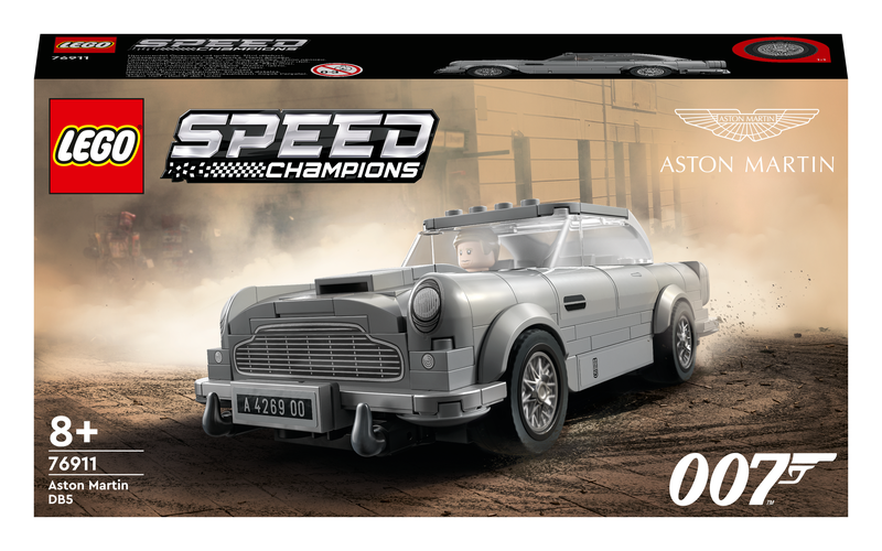 LEGO® Speed Champions 007 Aston Martin DB5 76911 Building Toy Cars (298 Pieces)