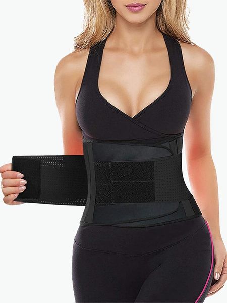 Waist Trimmer Sauna Neoprene Hot Shaper Sweat Belt - Purple