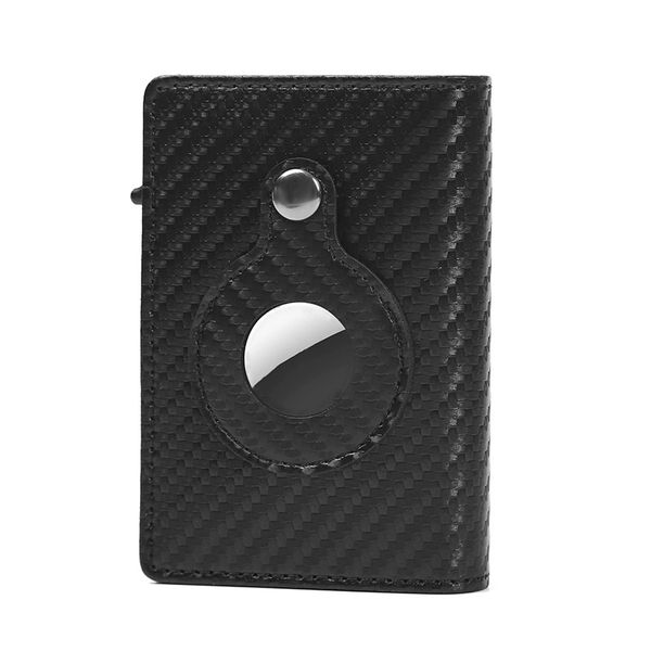 Slim Pop-Up Card Holder Wallet With Tracker &amp; RFID Aluminium Casing