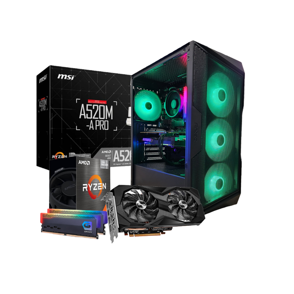 Antec "Viper HexaCore" - AMD Ryzen 5 3600 / Radeon RX 6600 GamingPC