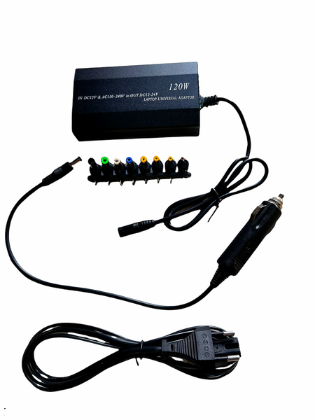 Universal car and home adaptor for laptop