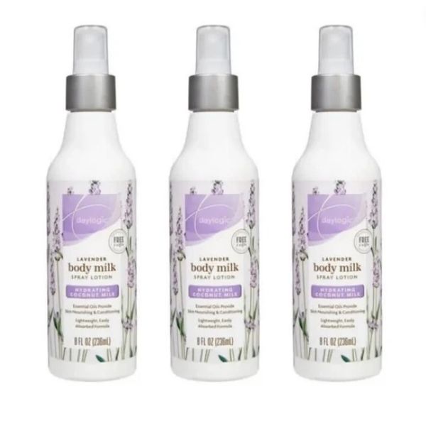 Daylogic Lavender Body Milk 236ml - Pack of 3