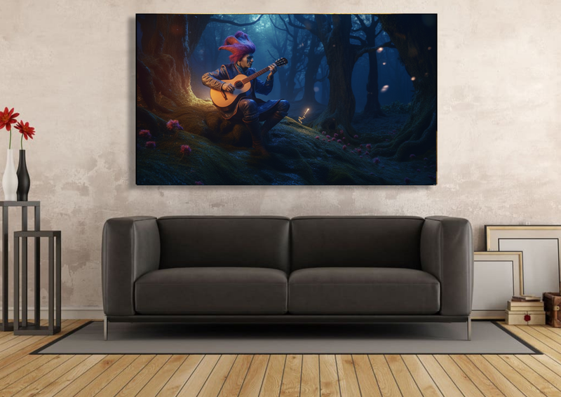 Canvas Wall Art - Jesters Midnight Serenade - IM0211