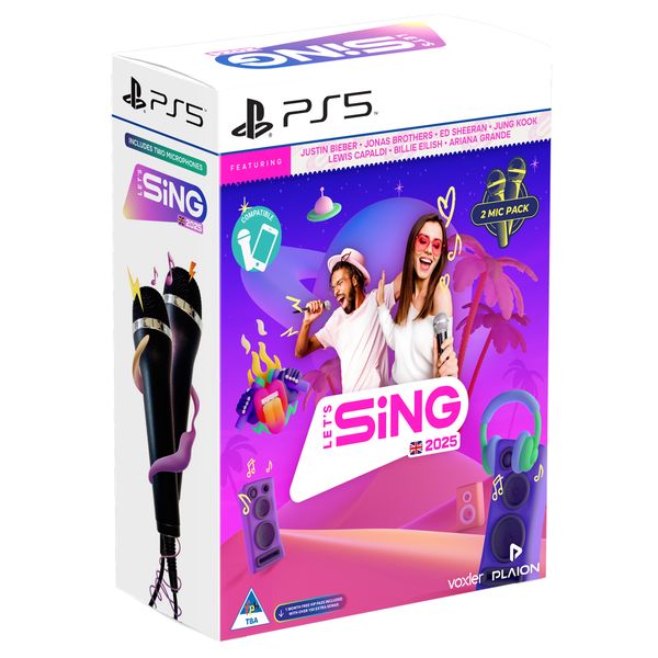 Let's Sing 2026 (Ps5)+2 Mics