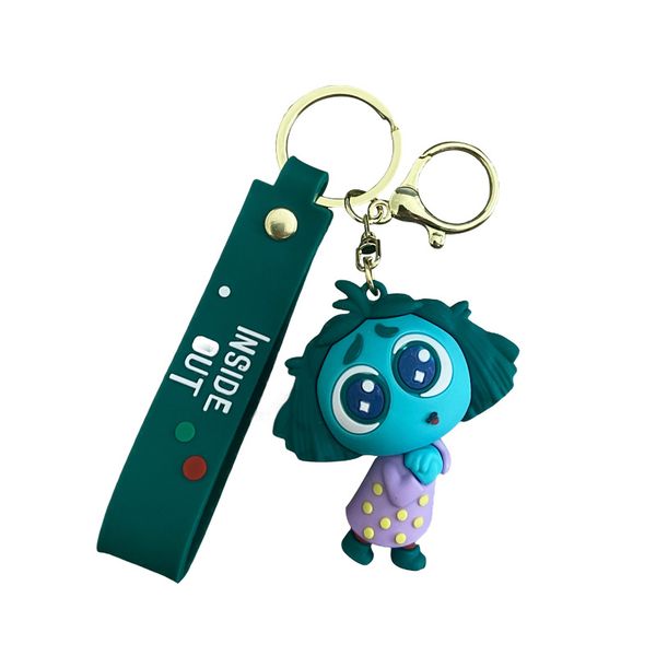 Cartoon Inside Out - Mumu (Green) Keychain