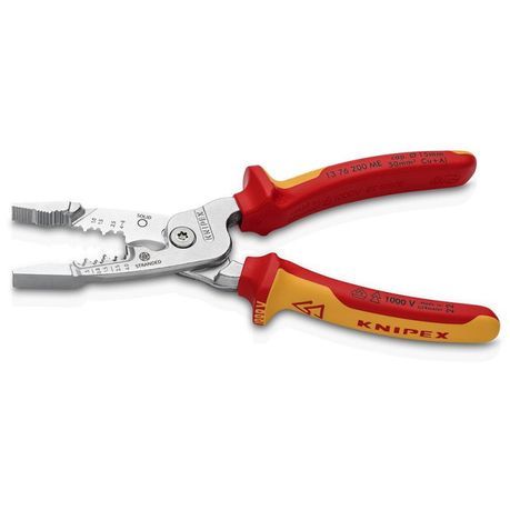 Knipex 5 in 1 Combination Plier Wire Stripper VDE 1000V 200mm Shop Today. Get it Tomorrow takealot