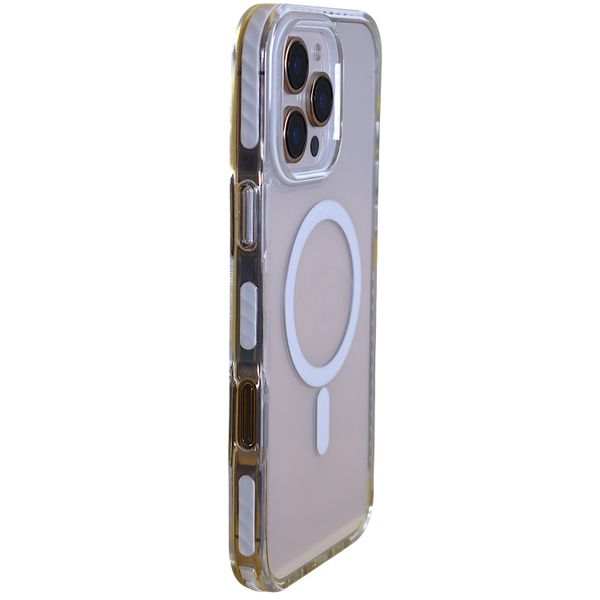 Clear Magnetic Phone Case With Reinforced Edges - Compatible With IPhone
