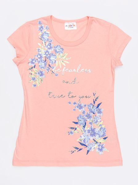 Girls POP CANDY Printed Tee Pale Pink
