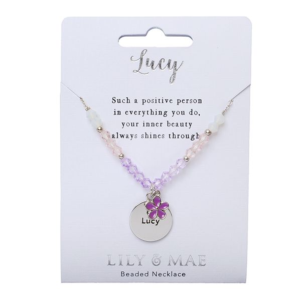 Lily &amp; Mae Beaded Necklace - Lucy