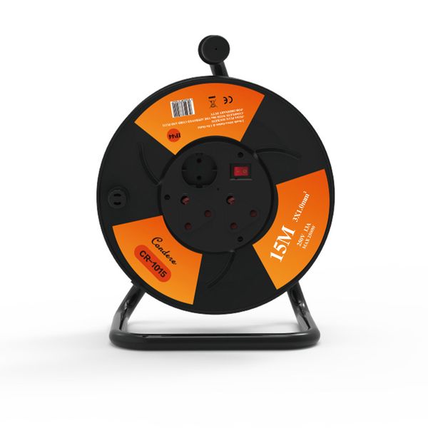 Condere 15m Copper Extension Cord Reel - Safe Electrical Cord Reel
