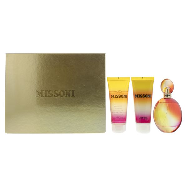 Missoni Eau de Toilette3 Piece Gift Set (Parallel Import)