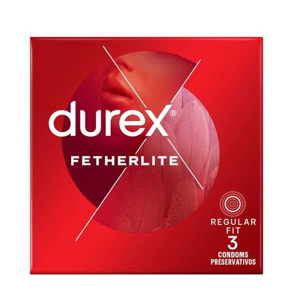 Durex 3s, Condoms With Lubricant, Thinner Latex, Fetherlite