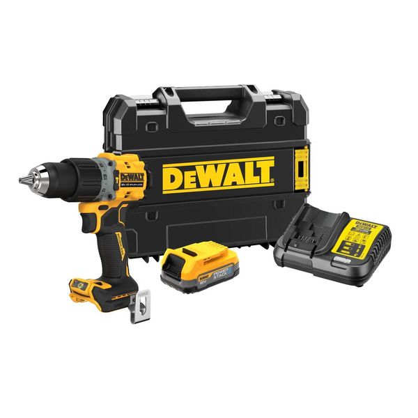 DEWALT 18V Brushless Powerstack Hammer Drill | DCD805E1T-QW