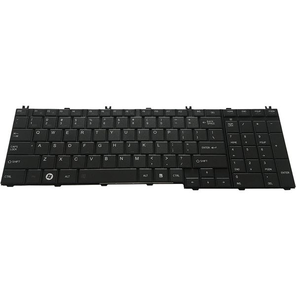 Replacement New US Notebook Laptop Keyboard for Toshiba Satellite A500